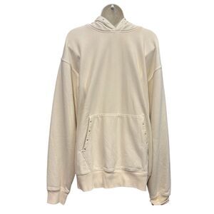 NSF Heavy Cotton Hoodie in Cream NWT Size Large